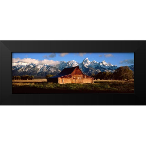 Alma Moulton Barn Black Modern Wood Framed Art Print by Lake, Shelley