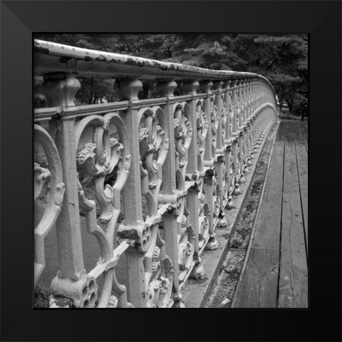 Walk Across I Black Modern Wood Framed Art Print by Rodriguez, Jairo