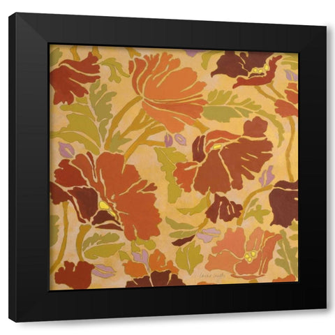 Spring Showers Bring Flowers II Black Modern Wood Framed Art Print with Double Matting by Loreth, Lanie