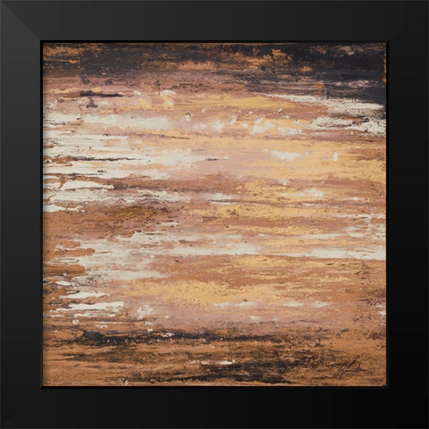 Earth Sunset Black Modern Wood Framed Art Print by Gonzalez, Roberto