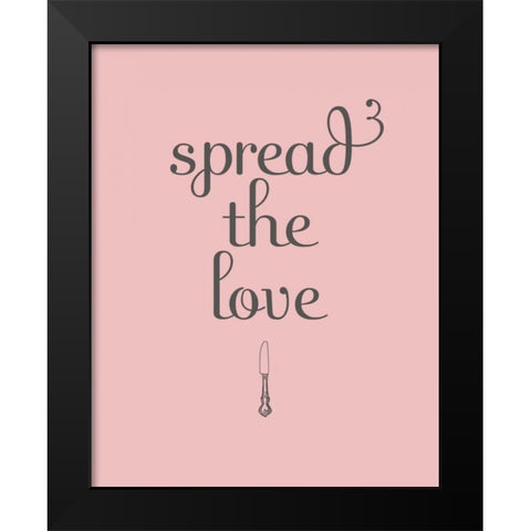 Spread Black Modern Wood Framed Art Print by Studio, Sd Graphics