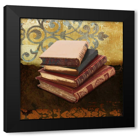 Study II Black Modern Wood Framed Art Print with Double Matting by Marcon, Michael