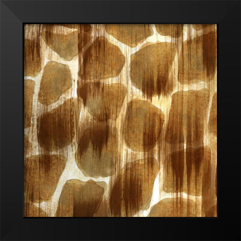 Nairobi Square III Black Modern Wood Framed Art Print by Biscardi, Nicholas