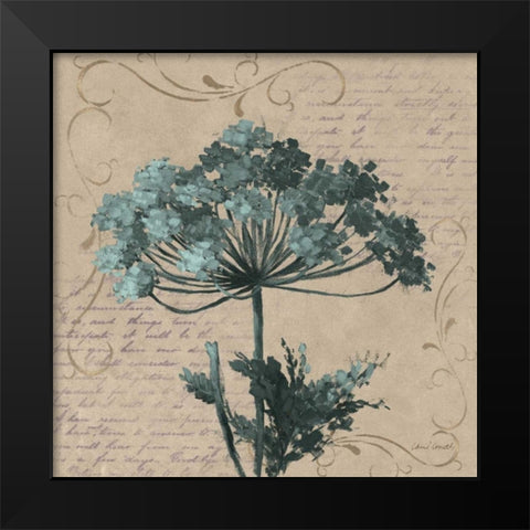 Modern Beauty II Black Modern Wood Framed Art Print by Loreth, Lanie