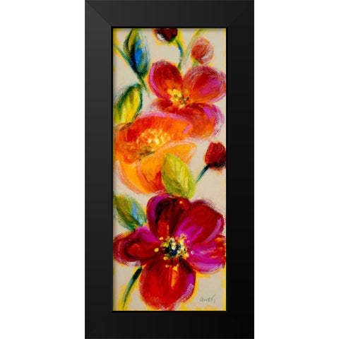 Spring is Calling II Black Modern Wood Framed Art Print by Loreth, Lanie