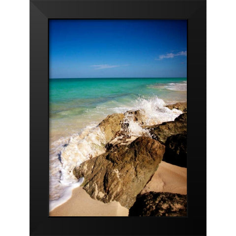 Rising Tide I Black Modern Wood Framed Art Print by Bryant, Susan