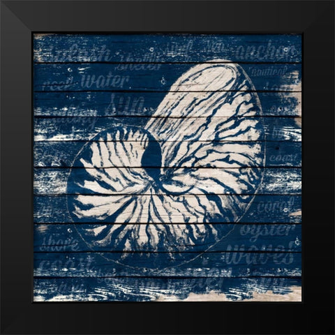 Coastal Wonder V Black Modern Wood Framed Art Print by Ritter, Gina