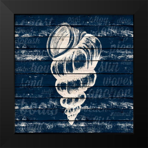 Coastal Wonder VI Black Modern Wood Framed Art Print by Ritter, Gina