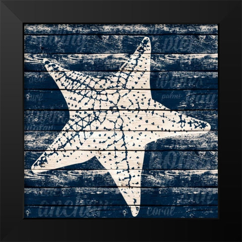 Coastal Wonder IV Black Modern Wood Framed Art Print by Ritter, Gina