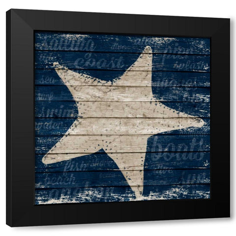 Coastal Wonder IV Black Modern Wood Framed Art Print with Double Matting by Ritter, Gina