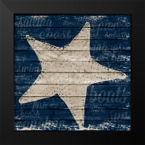 Coastal Wonder IV Black Modern Wood Framed Art Print by Ritter, Gina