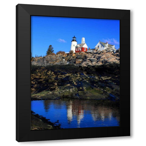 Pemaquid Point II Black Modern Wood Framed Art Print by Veilleux, Jason
