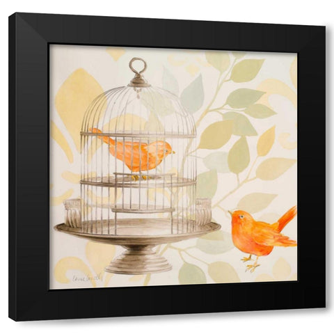 Good Friends I Black Modern Wood Framed Art Print with Double Matting by Loreth, Lanie