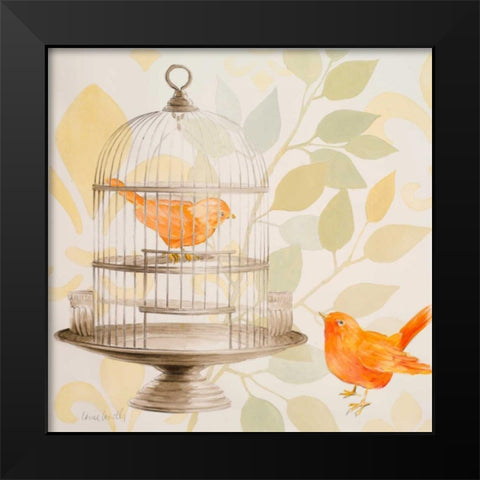 Good Friends I Black Modern Wood Framed Art Print by Loreth, Lanie