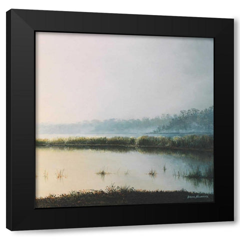Early to Rise II Black Modern Wood Framed Art Print by Nawrocke, Bruce
