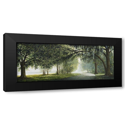 Lake Shore Drive Black Modern Wood Framed Art Print with Double Matting by Nawrocke, Bruce