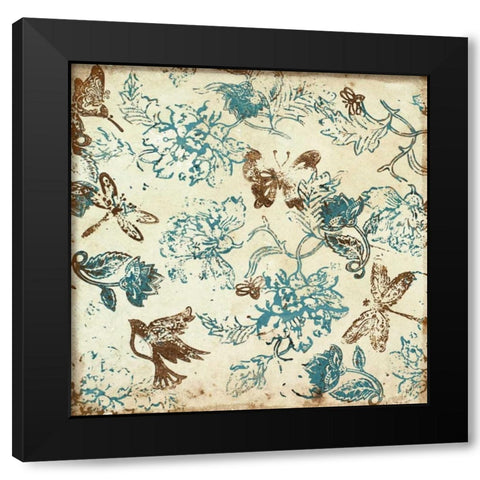 Natures Soiree I Black Modern Wood Framed Art Print by Ritter, Gina