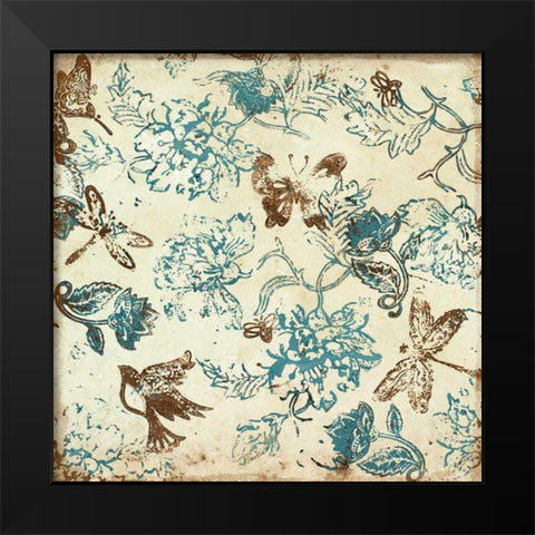 Natures Soiree I Black Modern Wood Framed Art Print by Ritter, Gina