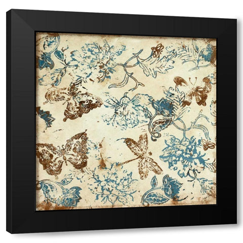 Natures Soiree II Black Modern Wood Framed Art Print by Ritter, Gina