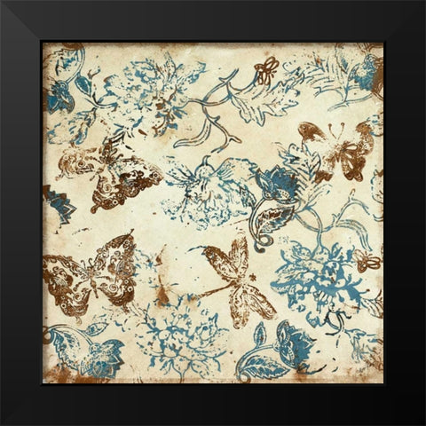 Natures Soiree II Black Modern Wood Framed Art Print by Ritter, Gina