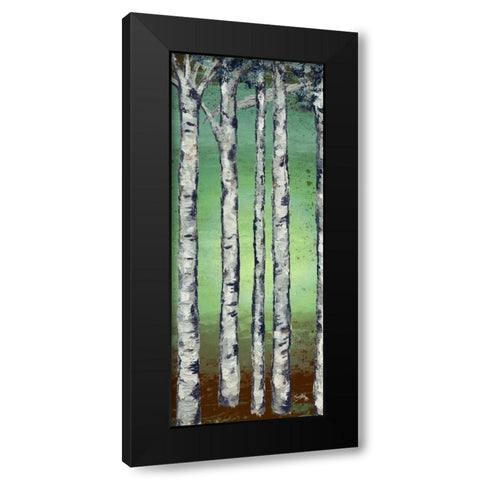 Tall Trees II Black Modern Wood Framed Art Print by Medley, Elizabeth