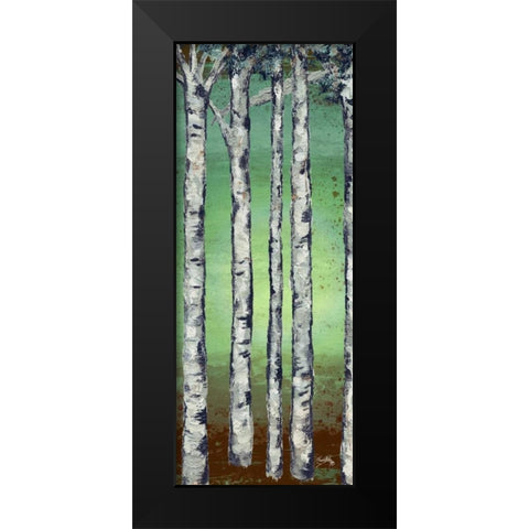 Tall Trees II Black Modern Wood Framed Art Print by Medley, Elizabeth