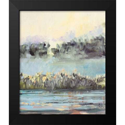 Swamp View Black Modern Wood Framed Art Print by Slivka, Jane