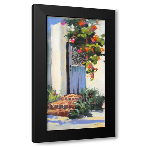 Hidden Vines I Black Modern Wood Framed Art Print by Slivka, Jane