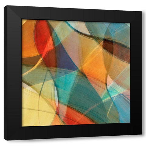 Aura I Black Modern Wood Framed Art Print by Loreth, Lanie