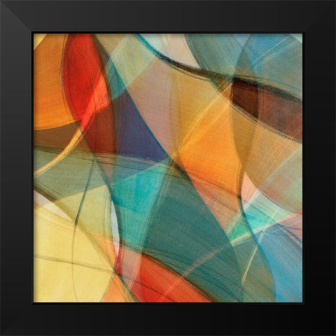 Aura I Black Modern Wood Framed Art Print by Loreth, Lanie