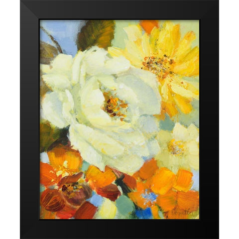 Its a Beautiful Spring II Black Modern Wood Framed Art Print by Loreth, Lanie