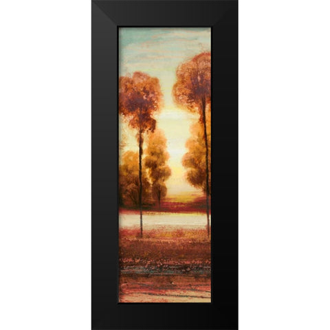 Vibrant Land I Black Modern Wood Framed Art Print by Marcon, Michael