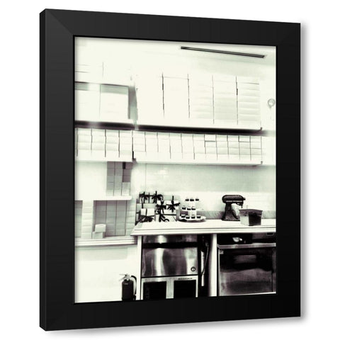 Sweet Tooth II Black Modern Wood Framed Art Print by Acosta