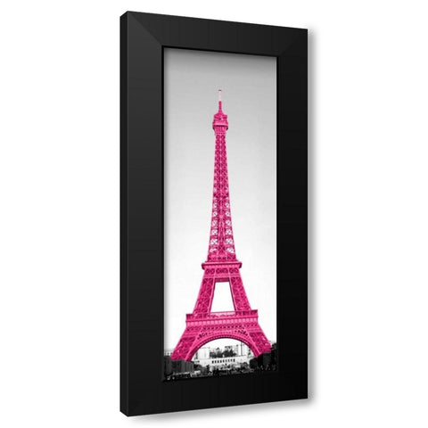 Pretty in Paris Black Modern Wood Framed Art Print by Navas, Emily
