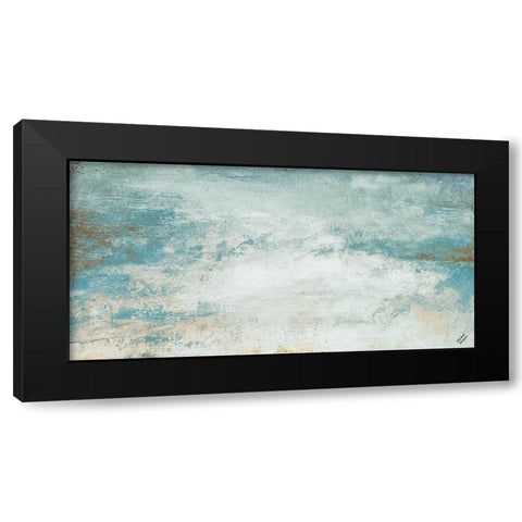 Open Glow Horizon I Black Modern Wood Framed Art Print by Marcon, Michael