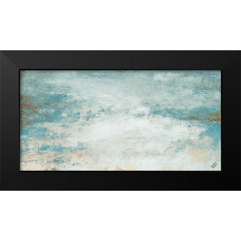 Open Glow Horizon I Black Modern Wood Framed Art Print by Marcon, Michael