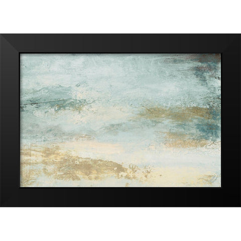 Open Glow Horizon II Black Modern Wood Framed Art Print by Marcon, Michael