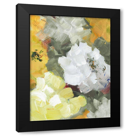Canyon Road Garden I Black Modern Wood Framed Art Print with Double Matting by Loreth, Lanie
