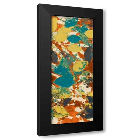 Leaves Galore II Black Modern Wood Framed Art Print with Double Matting by Loreth, Lanie