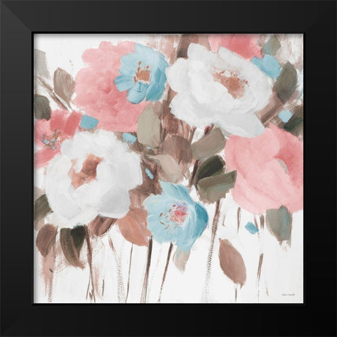 Spring Promise of Giverny II Black Modern Wood Framed Art Print by Loreth, Lanie