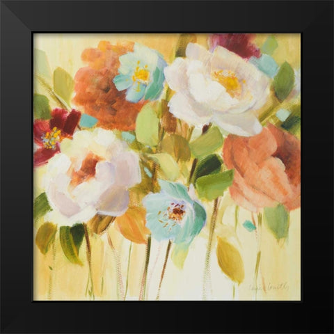 Promise of Giverny II Black Modern Wood Framed Art Print by Loreth, Lanie