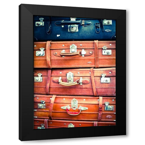 Eastern Travels I Black Modern Wood Framed Art Print by Bryant, Susan