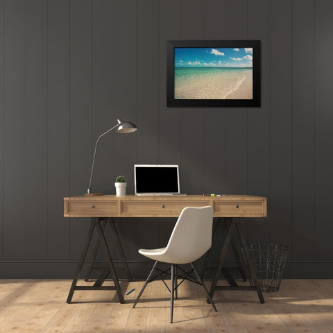 Bimini Day Black Modern Wood Framed Art Print by Bryant, Susan