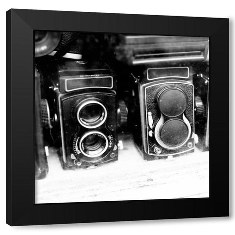 Rare Finds II Black Modern Wood Framed Art Print with Double Matting by Bryant, Susan