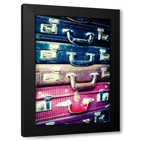 Eastern Travels II Black Modern Wood Framed Art Print with Double Matting by Bryant, Susan