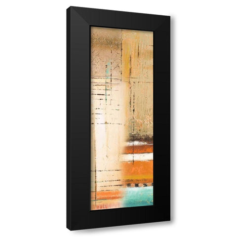Energy Panel II Black Modern Wood Framed Art Print by Pinto, Patricia