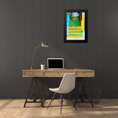Cocktail House Black Modern Wood Framed Art Print by Peck, Gail