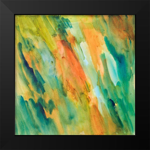 Autumn Abounds I Black Modern Wood Framed Art Print by Loreth, Lanie