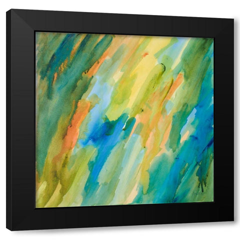 Autumn Abounds II Black Modern Wood Framed Art Print by Loreth, Lanie