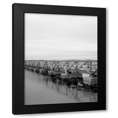 Looking Out II Black Modern Wood Framed Art Print by Rodriguez, Jairo